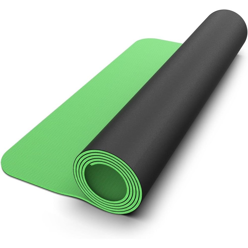 Pilates Yoga Mat Thickness - Reversible Yoga Mat 5mm Thick Dual
