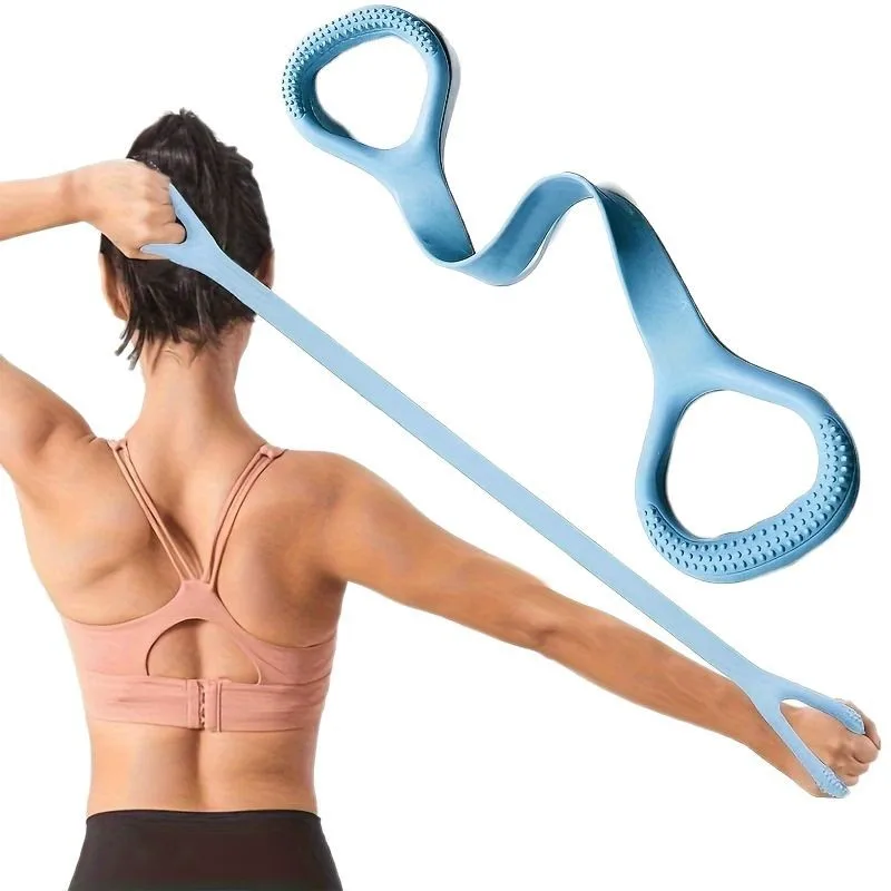 Pilates Yoga Bar - Fitness Workout Resistance Band Arm Back