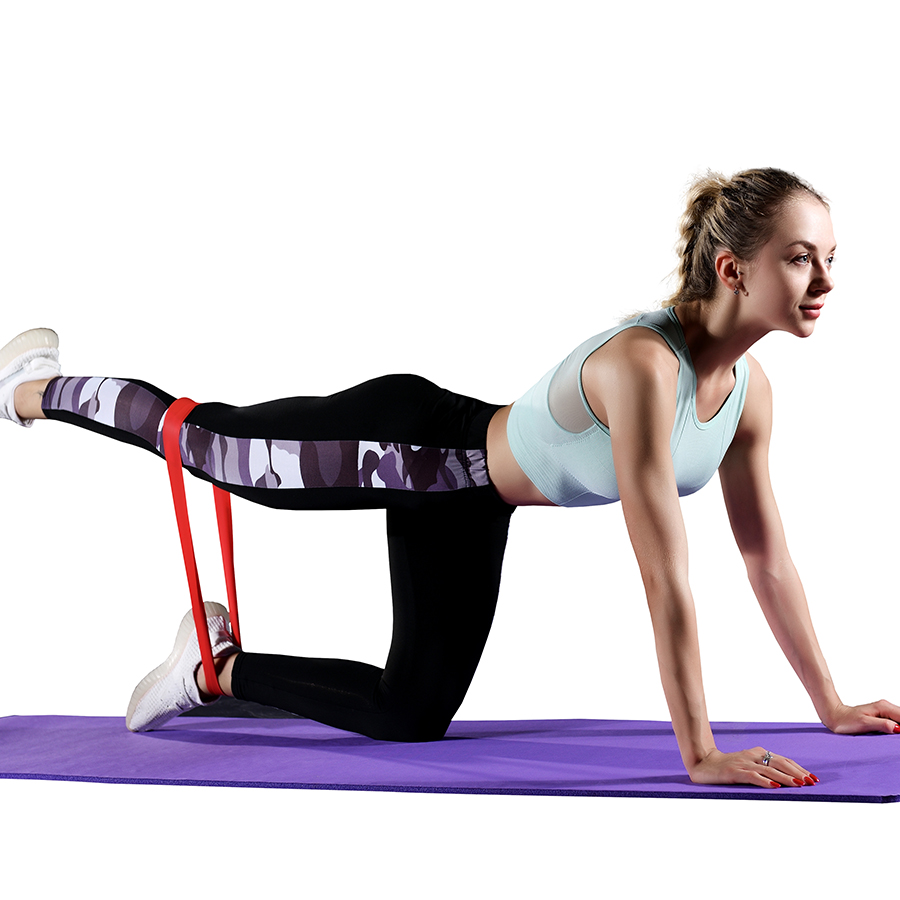 Fitness Resistance Loop Bands  - Pilates Yoga Core ulasan dan harga