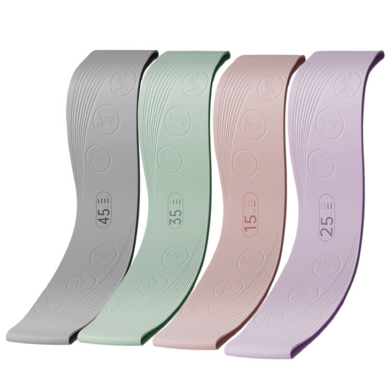 Silicone Hip Resistance Band 1 - Pilates Yoga Tone ulasan dan harga