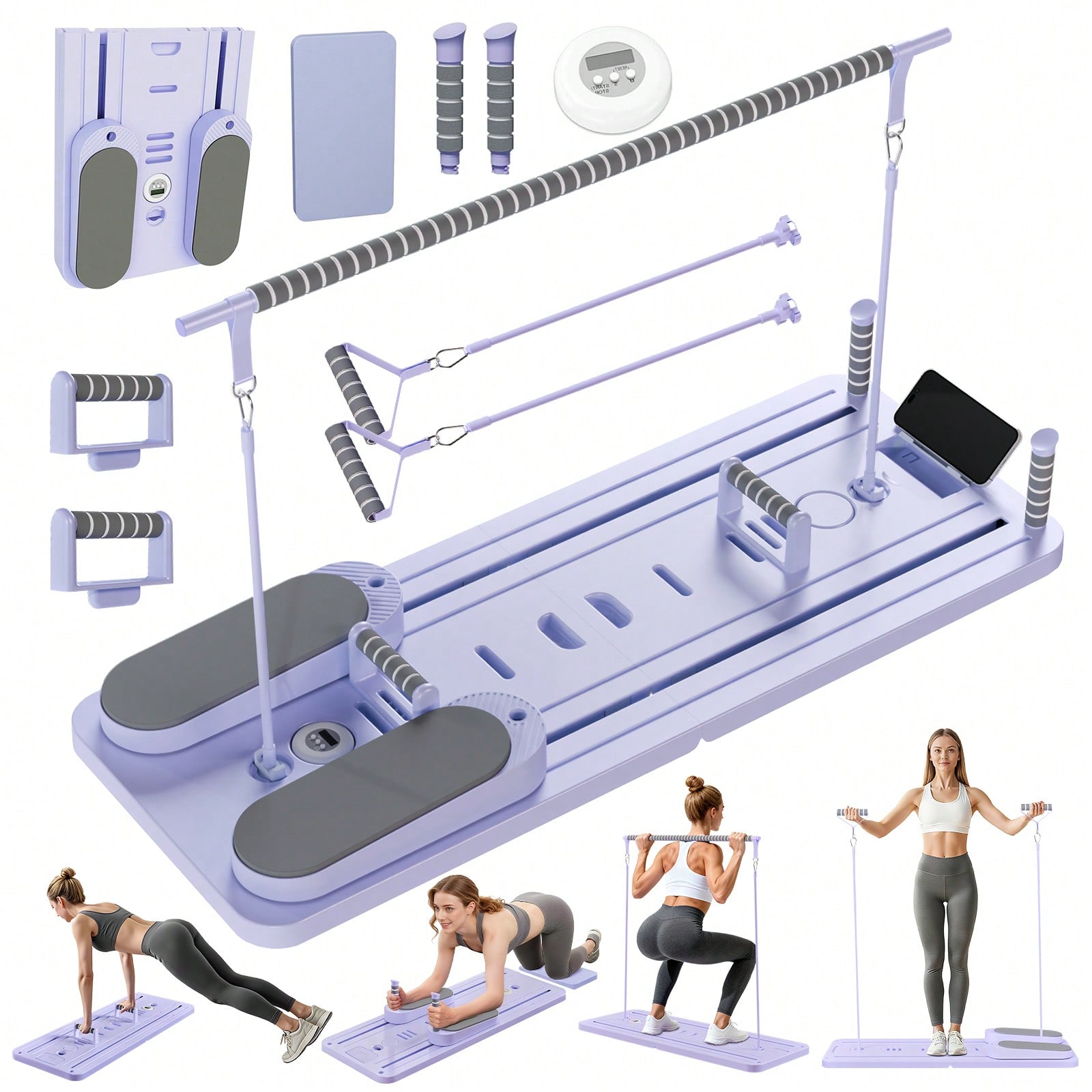 Pilates Reformer With Bar, Pil - Pilates & Yoga Vertebrasana ulasan dan harga