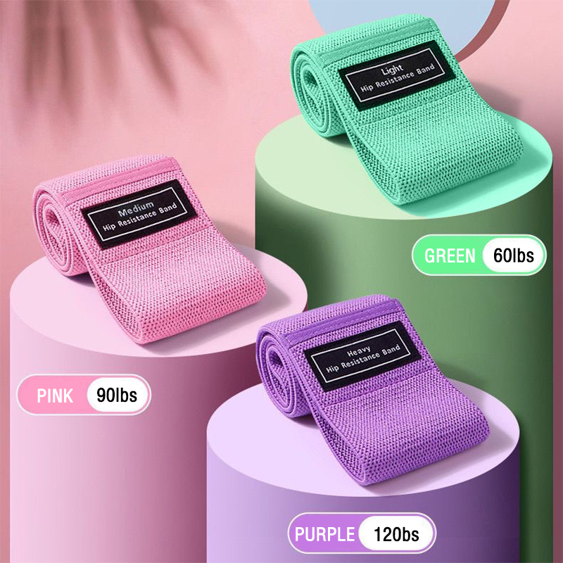 3PCS Fabric Resistance Bands f - Pilates Yoga Classes ulasan dan harga