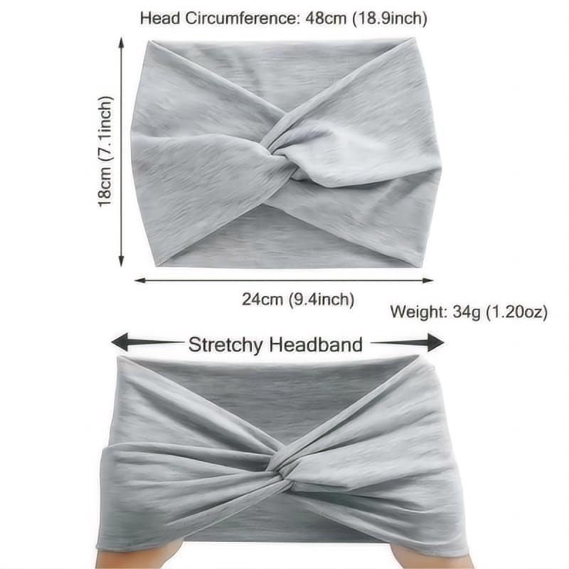 Wide Elastic Headband Hairband - Pilates Yoga Bar ulasan dan harga