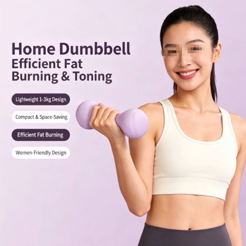 Women's Fitness Dumbbell 1.0KG - Pilates Yoga Tone ulasan dan harga