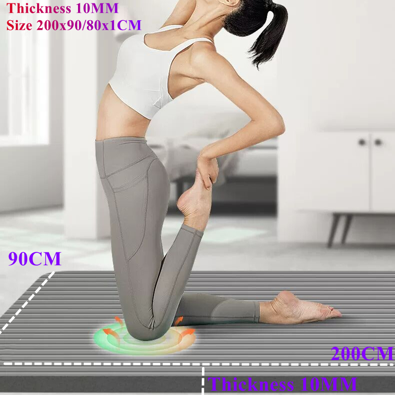 2000×900mm Thick Yoga  Anti-sk - Pilates Yoga Mat Thickness ulasan dan harga