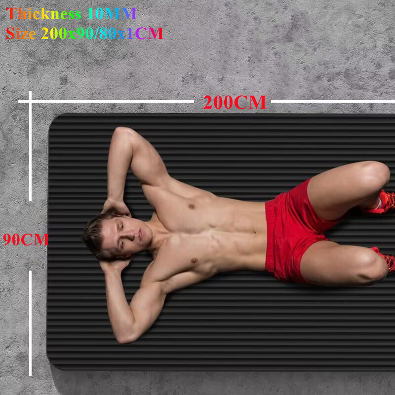 2000×900mm Thick Yoga  Anti-sk - Pilates Yoga Mat Thickness ulasan dan harga