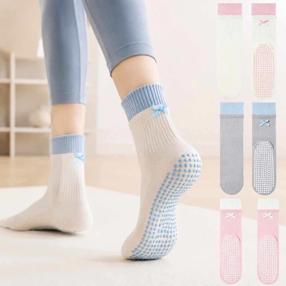 New Cotton Yoga Socks Non Slip - Pilates Yoga Y Barre ulasan dan harga
