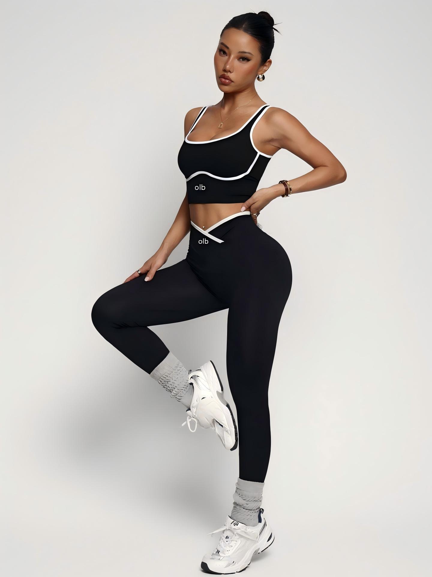 2-piece new sports bra vest pa - Yoga Strap Cotton ulasan dan harga