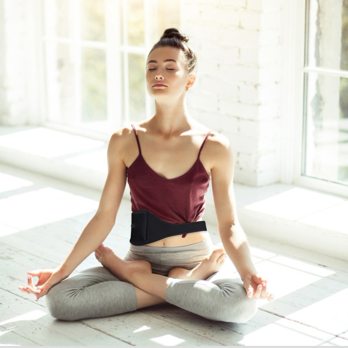 Mic Transmitter Pouch Belt for - Pilates Yoga Classes ulasan dan harga