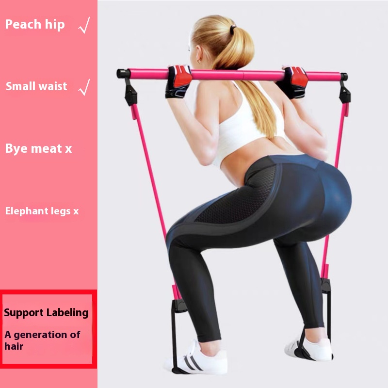 Pilates Stick - Adjustable Fit - Pilates Yoga Tone ulasan dan harga