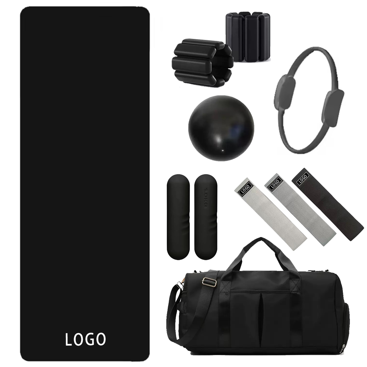 Custom Logo Gym Yoga Ball & Ci - Pilates Yoga Circle ulasan dan harga