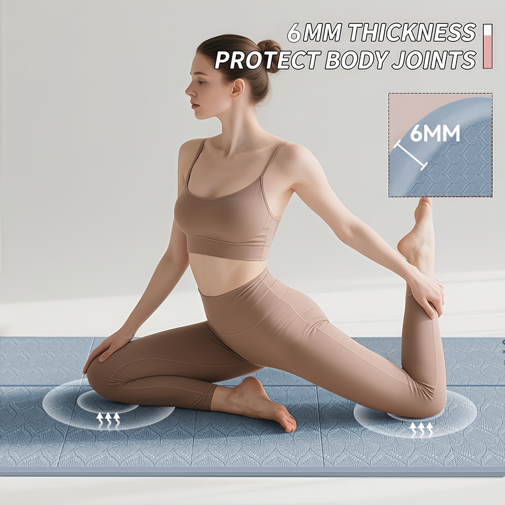 Non-Slip Extra Thick Foldable  - Pilates Yoga Mat Thickness ulasan dan harga