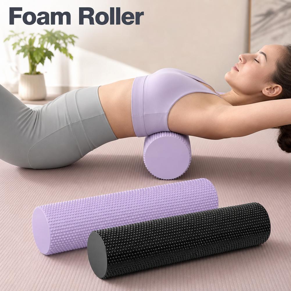 Yoga Foam Roller EVA High Dens - Pilates Yoga Bar ulasan dan harga