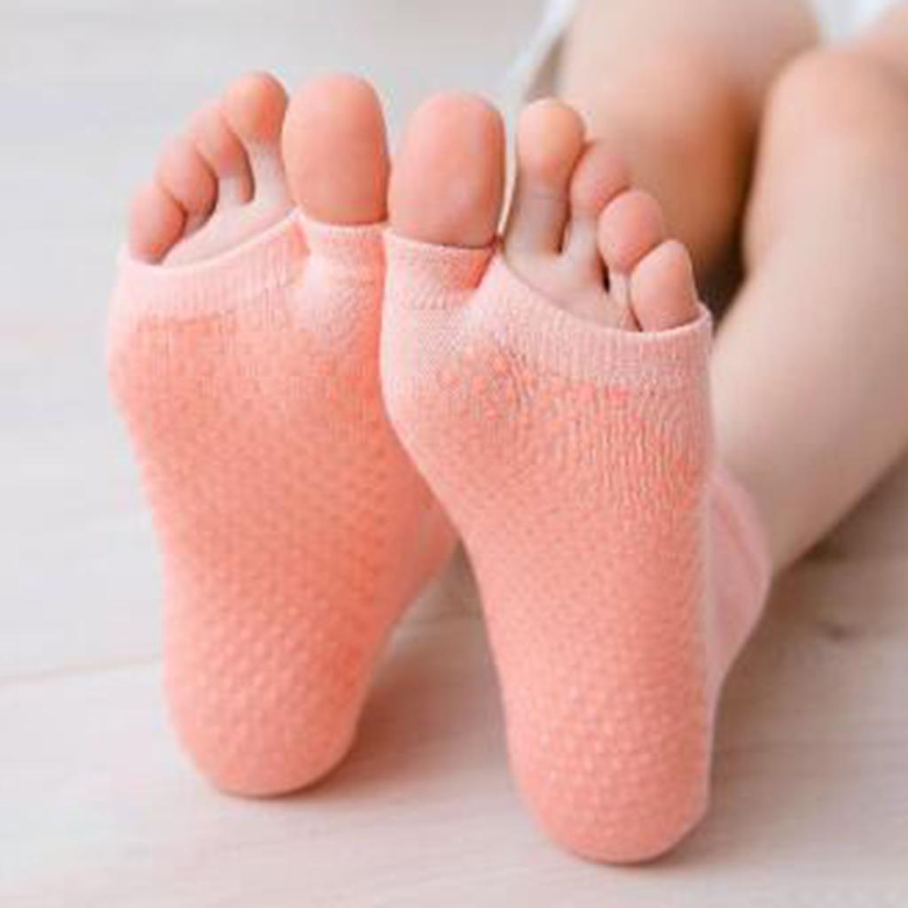 Eco Friendly Cotton Half Toe G - Pilates Yoga Classes ulasan dan harga