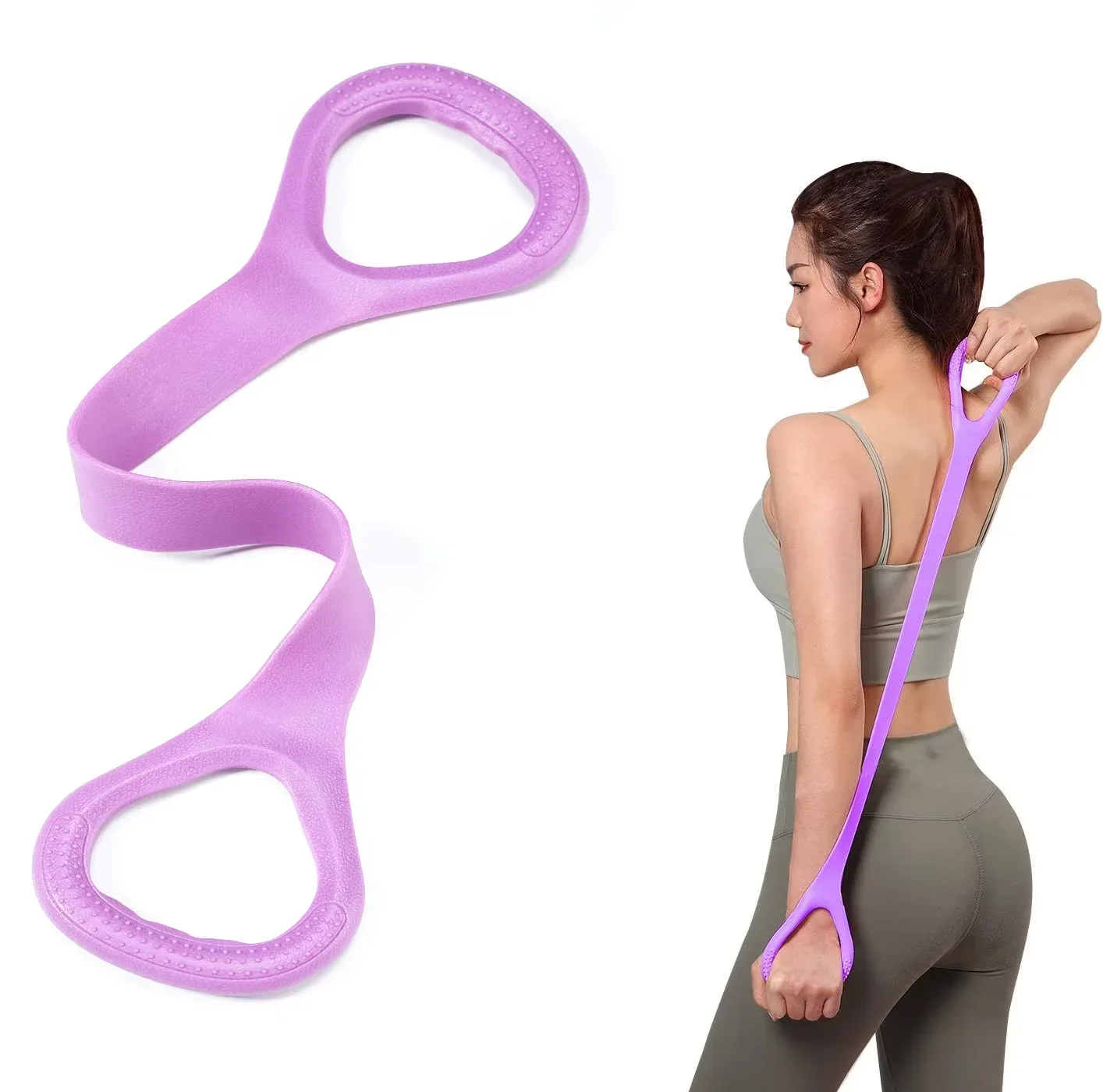 Fitness Workout Resistance Ban - Pilates Yoga Bar ulasan dan harga