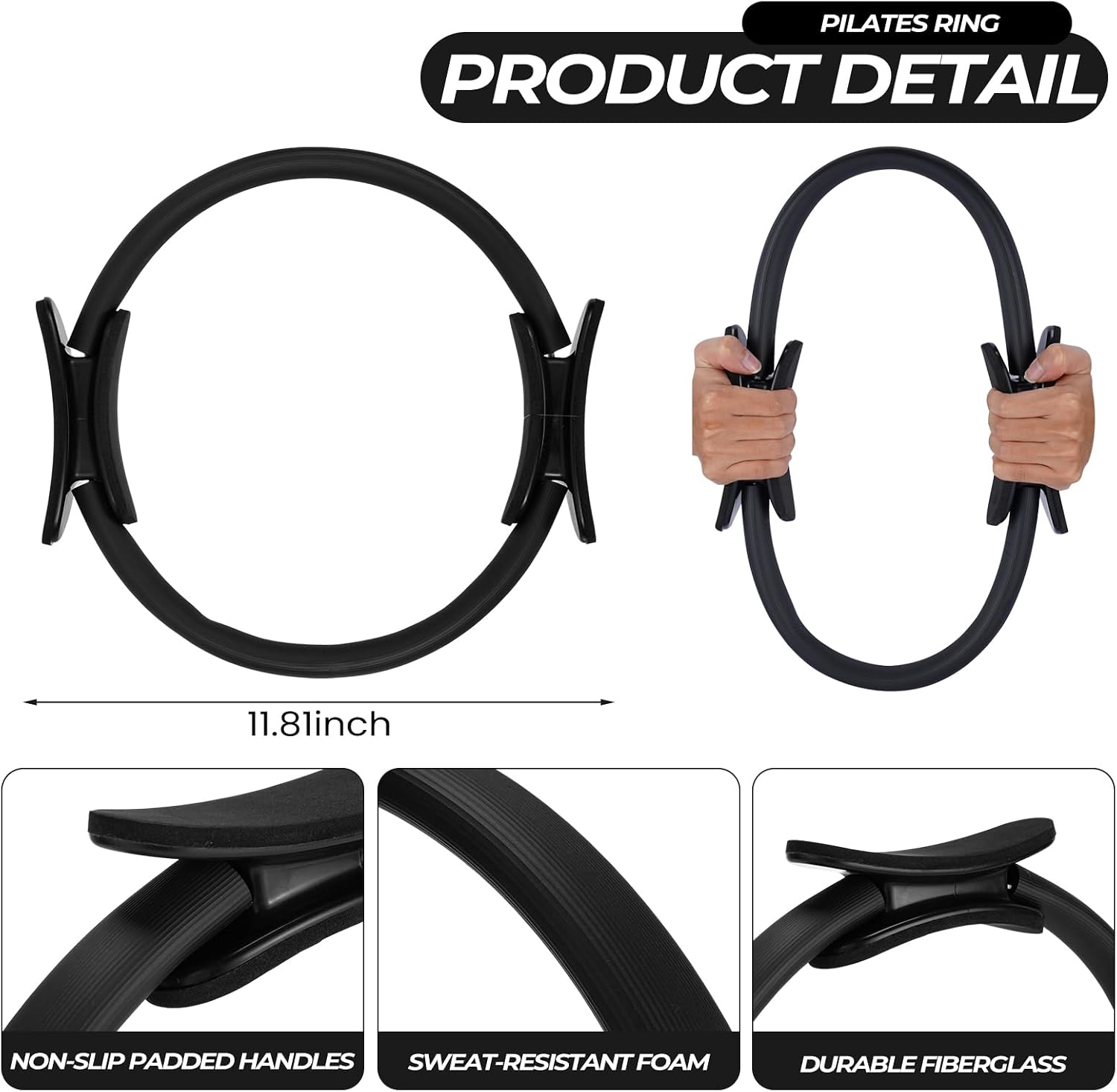 18 Pcs Pilates Ring And Ball S - Pilates Yoga Tone ulasan dan harga