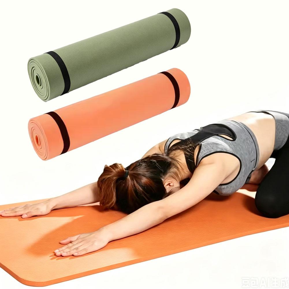 Thick Yoga Mat Anti-skid Sport - Pilates Yoga Mat Thickness ulasan dan harga