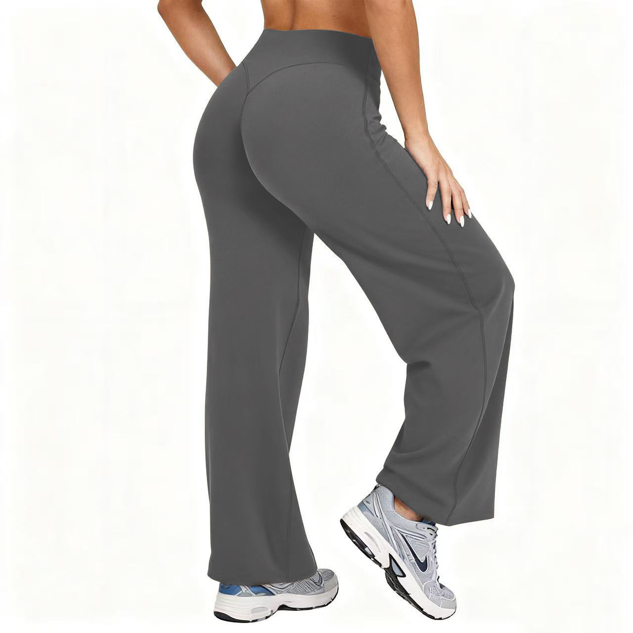 Women Plus Size Yoga Wide-leg  - Pilates & Yoga Vertebrasana ulasan dan harga