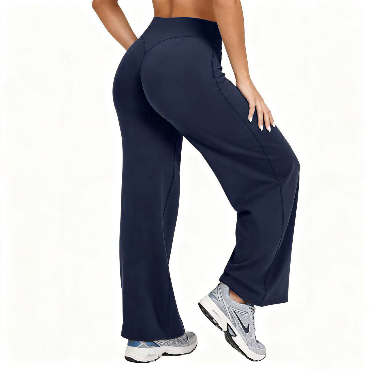 Women Plus Size Yoga Wide-leg  - Pilates & Yoga Vertebrasana ulasan dan harga