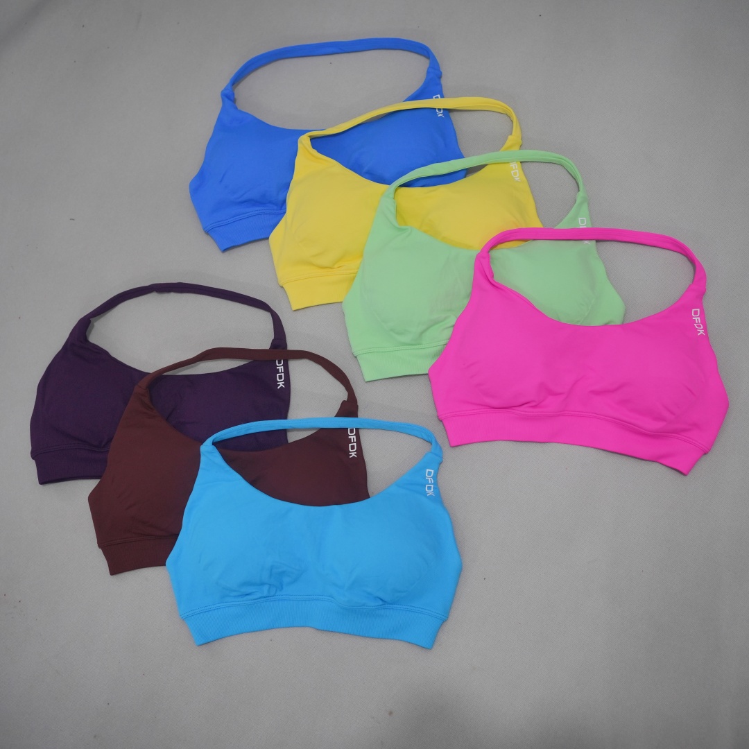 DFDK Women Seamless Sports Bra - Yoga Strap Cotton ulasan dan harga