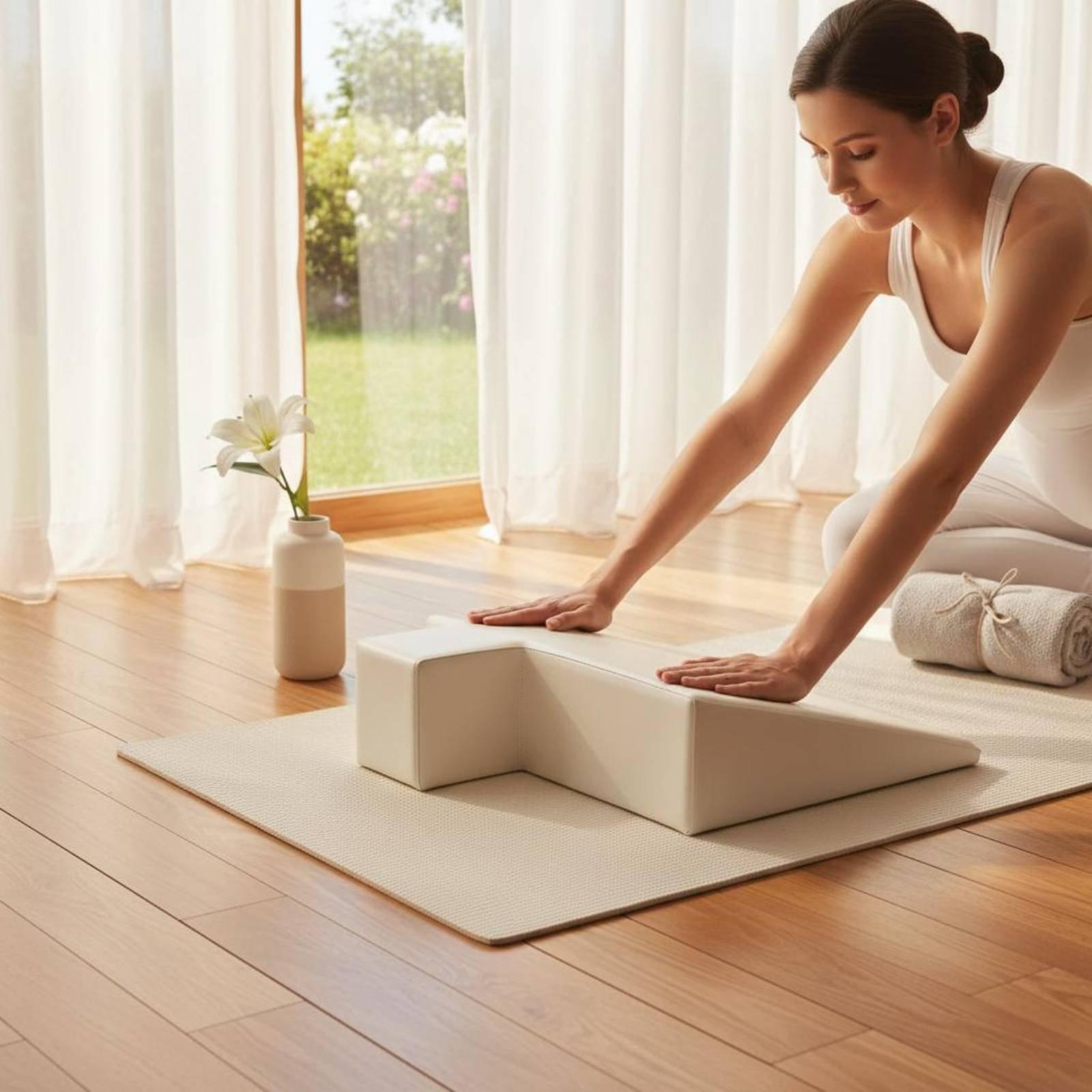 Maternity Support Cushion Dens - Pilates & Yoga Vertebrasana ulasan dan harga