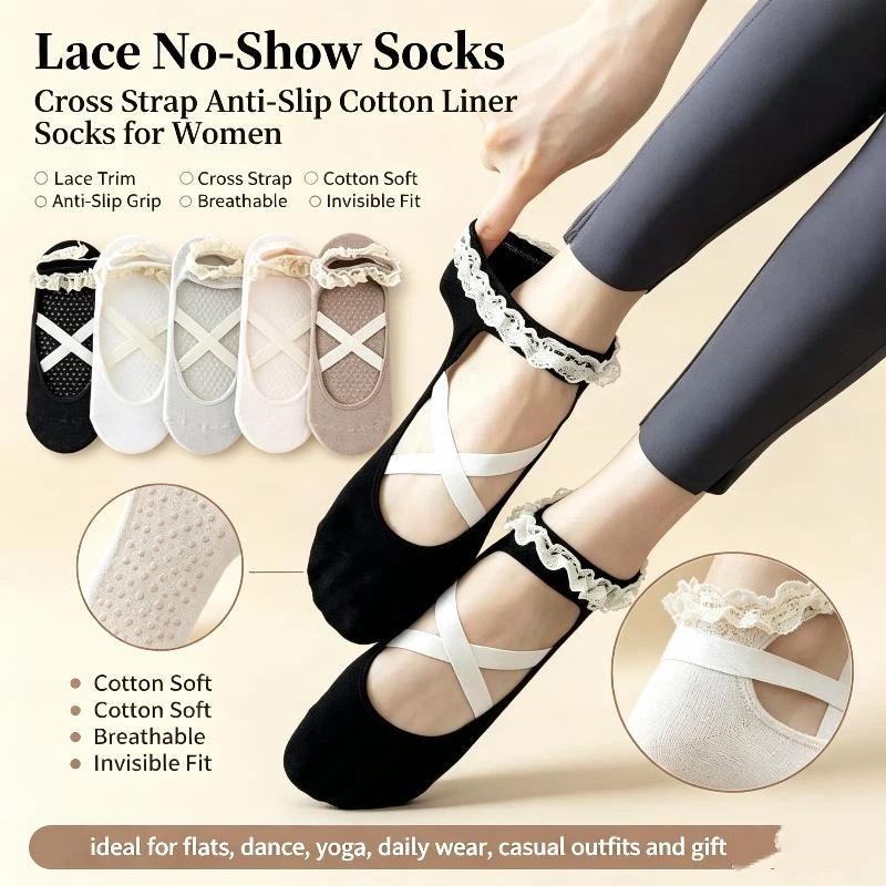 1Pairs Cute Lacework Pilates S - Pilates & Yoga Vertebrasana ulasan dan harga