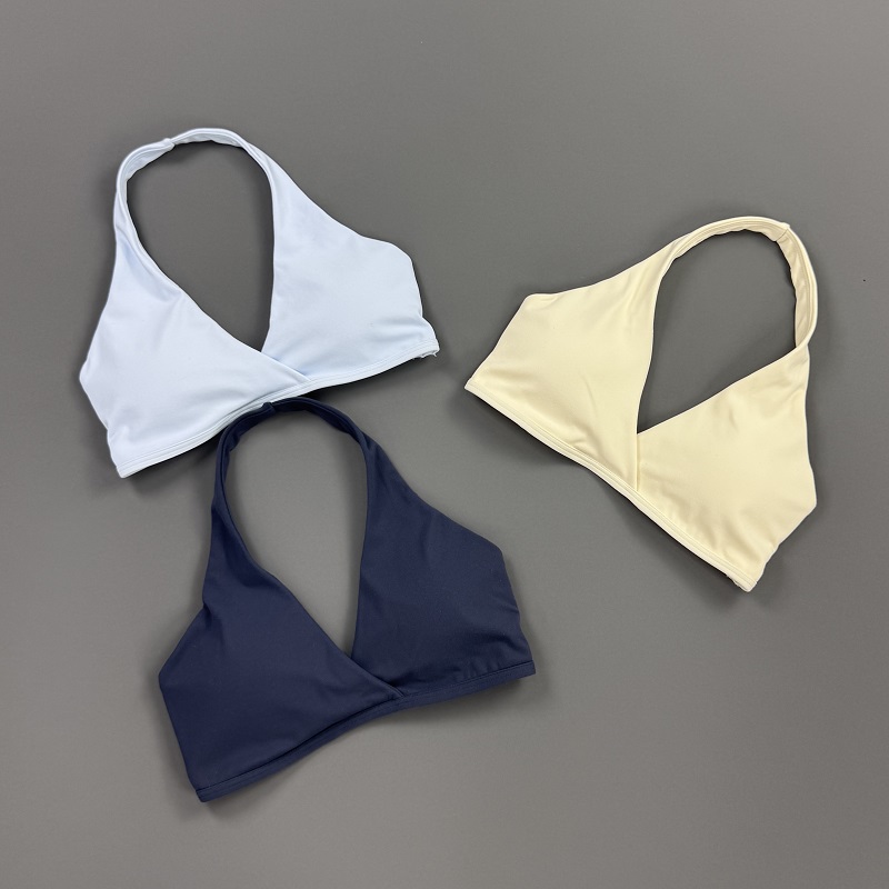 Gym Top Women Halter Neck Spor - Yoga Strap Cotton ulasan dan harga