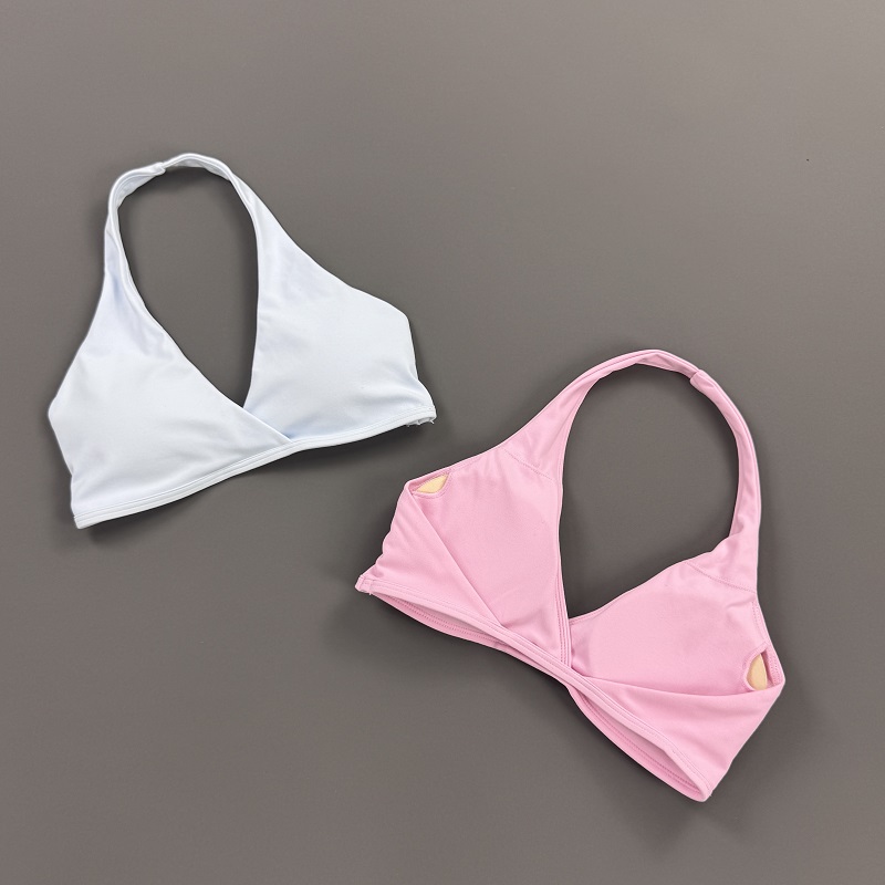 Gym Top Women Halter Neck Spor - Yoga Strap Cotton ulasan dan harga